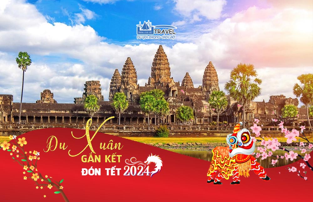 DU LỊCH CAMPUCHIA TẾT ÂM LỊCH 2024 4N3Đ GIÁ RẺ