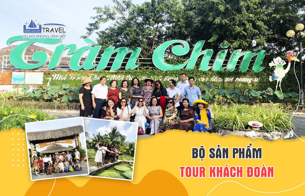 TOUR DU LỊCH KHÁCH ĐOÀN: TRÀM CHIM – LÀNG HOA SA ĐÉC 2N1Đ