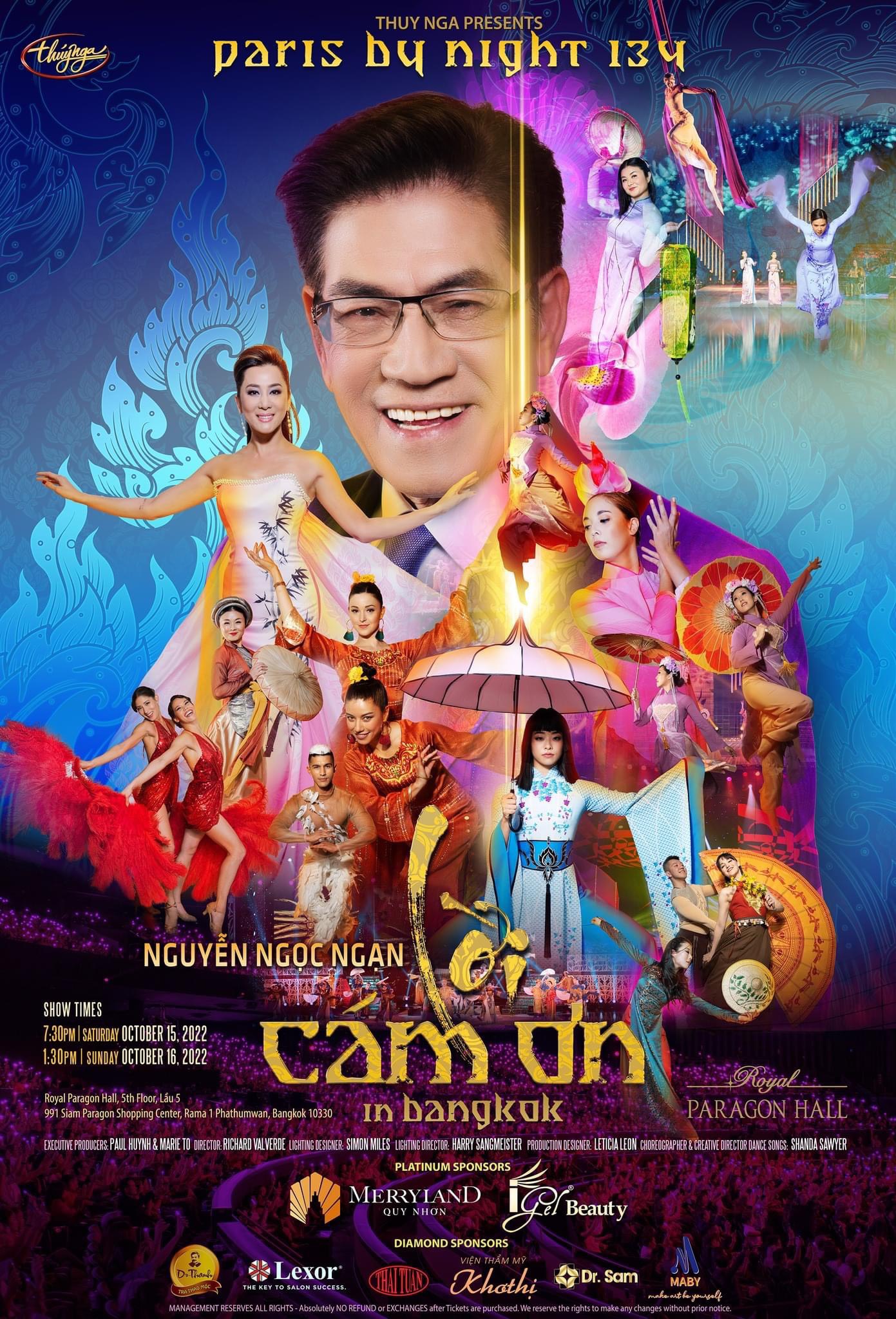 Cuối năm nay, dân Việt có thể xem Paris by Night 134 live tại Bangkok