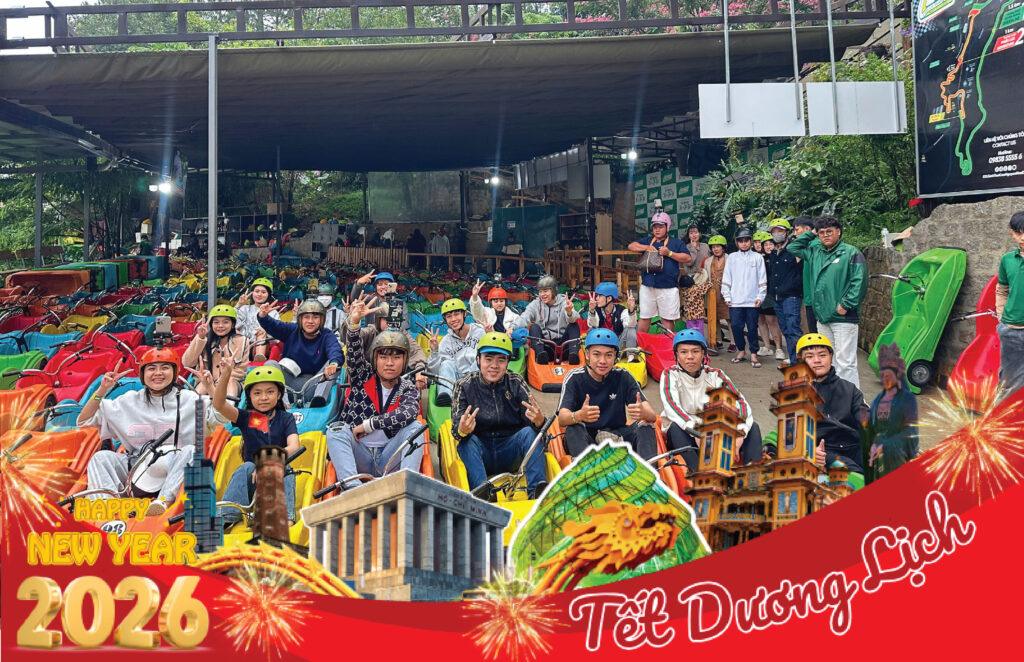 TOUR TẾT DƯƠNG LỊCH 2026: ĐÀ LẠT 4 NGÀY 3 ĐÊM