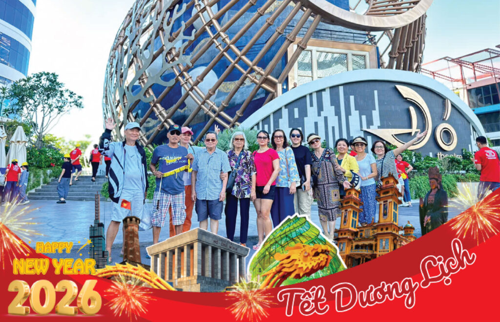 TOUR TẾT DƯƠNG LỊCH 2026: NHA TRANG – KHÁCH SẠN 4 SAO 2 NGÀY 2 ĐÊM