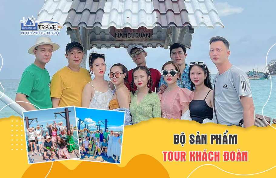 TOUR DU LỊCH KHÁCH ĐOÀN: TOUR NAM DU – HAI BỜ ĐẬP – LẶN NGẮM SAN HÔ 3N3Đ