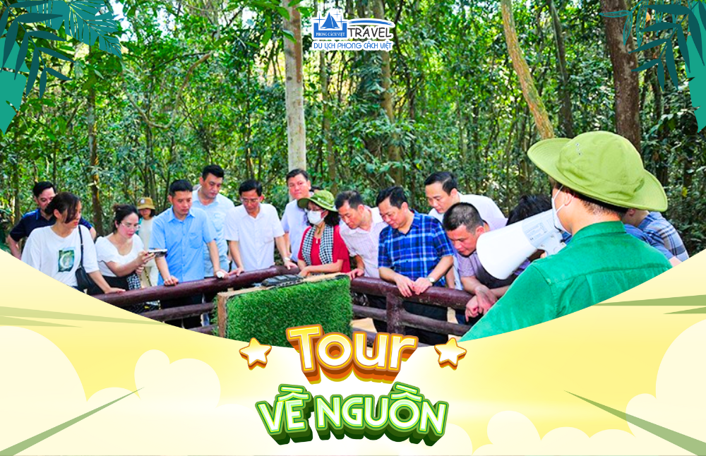 TOUR VỀ NGUỒN ĐỊA ĐẠO CỦ CHI – KDL CÁC DÂN TỘC THIỂU SỐ 1 NGÀY