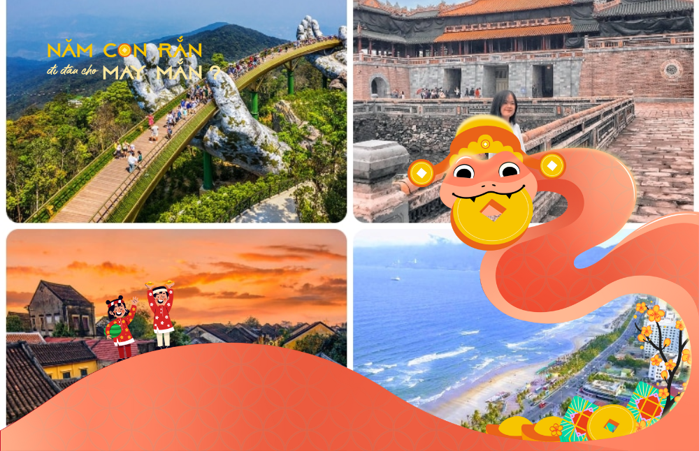 TOUR MÁY BAY TẾT 2025: ĐÀ NẴNG – BÀ NÀ – HỘI AN – HUẾ 4N3Đ