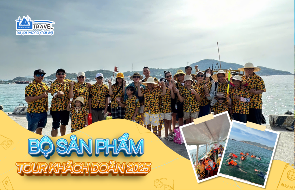 TOUR KHÁCH ĐOÀN 2025: ĐẢO BÌNH HƯNG – NINH CHỮ 2N2Đ