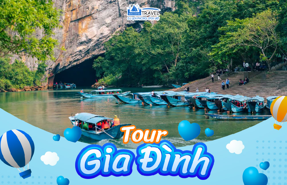 TOUR KHÁCH ĐOÀN – GIA ĐÌNH 2025: ĐÀ NẴNG – HUẾ – PHONG NHA 5N4Đ