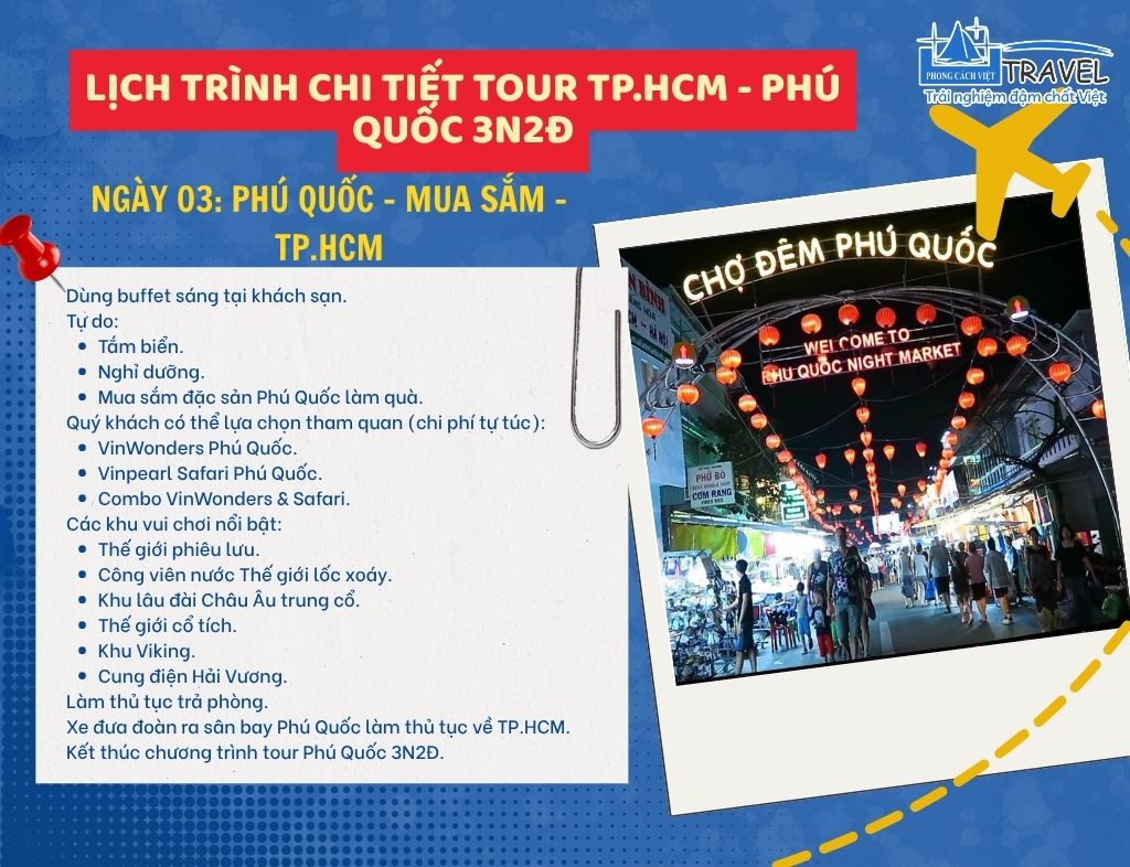 Tour Phú Quốc từ TP.HCM 3N2Đ Nam Đảo – Grand World – Lặn ngắm san hô (2)