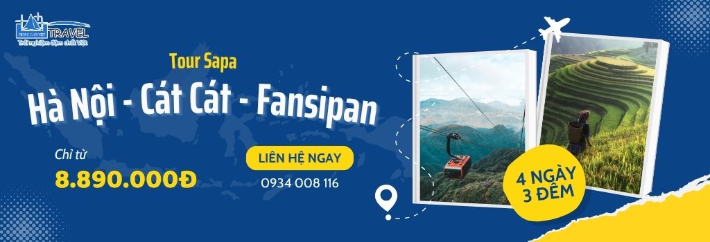 Tour Sapa từ TP.HCM 4N3Đ khám phá Hà Nội – Cát Cát – Fansipan