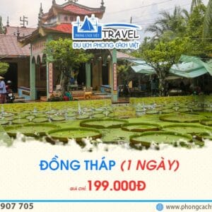 TOUR DU LỊCH ĐỒNG GIÁ ĐỒNG THÁP - KHU DU LỊCH HÙNG THY 1N