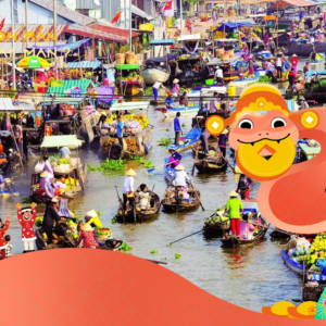 TOUR TẾT NGUYÊN ĐÁN 2025: MỸ THO - CẦN THƠ 2 NGÀY 1 ĐÊM