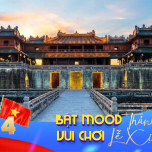 TOUR MÁY BAY: ĐÀ NẴNG - BÀ NÀ - HUẾ 4N3Đ LỄ 30/04