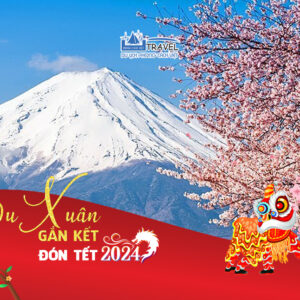 TOUR TẾT 2024: NHẬT BẢN MÙA HOA MƠ TOKYO – NÚI PHÚ SĨ 5N4Đ