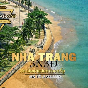 TOUR DU LỊCH CAO CẤP NHA TRANG - GALINA LAKE VIEW - VINPEARL LAND ĐI BẰNG XE LIMOUSINE VIP