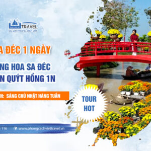 TOUR LÀNG HOA SA ĐÉC - VƯỜN QUÝT 1N - MÙA XUÂN 2024