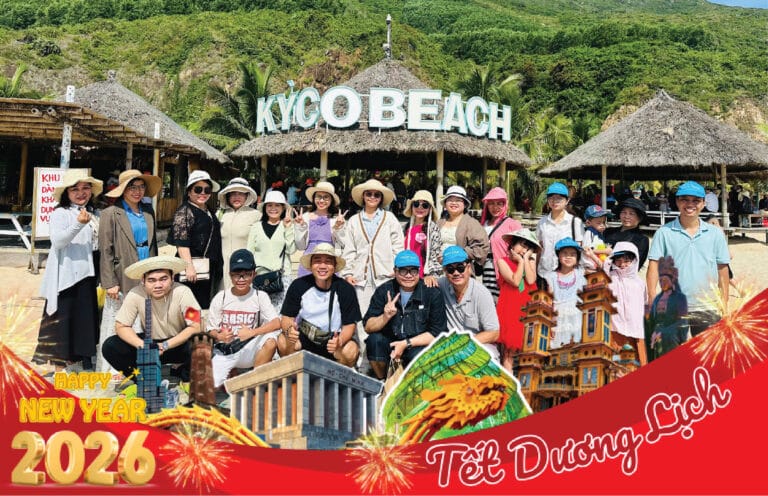 TOUR TẾT DƯƠNG LỊCH 2026 QUY NHƠN – PHÚ YÊN 4 NGÀY 4 ĐÊM