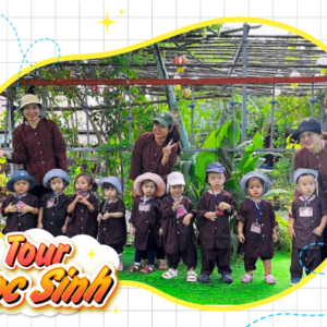 TOUR HỌC SINH TRẢI NGHIỆM NÔNG TRẠI ONG VÀNG 1 BUỔI