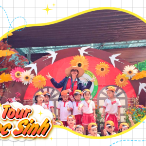 TOUR HỌC SINH KHÁM PHÁ NÔNG TRẠI HOA LÚA