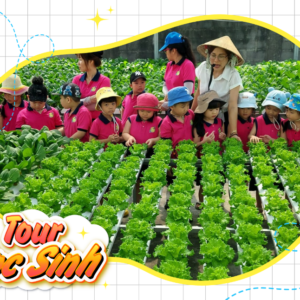 TOUR HỌC SINH TRẢI NGHIỆM TRỒNG RAU 1 NGÀY