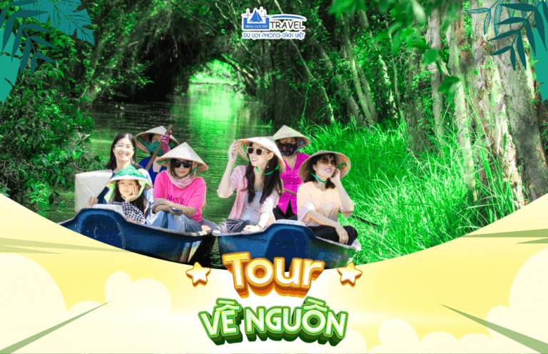 TOUR VỀ NGUỒN LÀNG NỔI TÂN LẬP – VÀM NHẬT TẢO 1 NGÀY - VN011