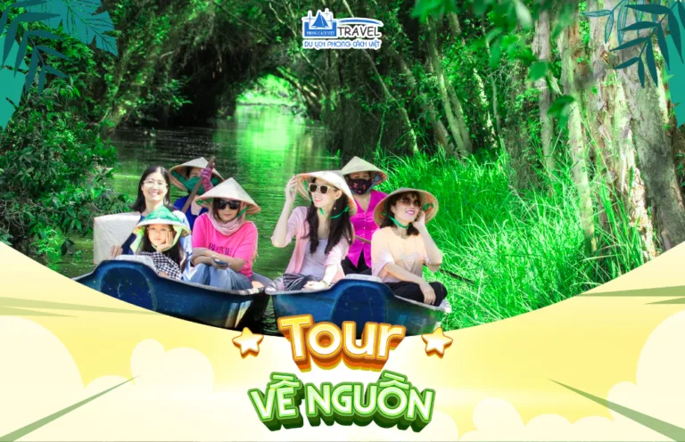 TOUR VỀ NGUỒN LÀNG NỔI TÂN LẬP – VÀM NHẬT TẢO 1 NGÀY - VN011