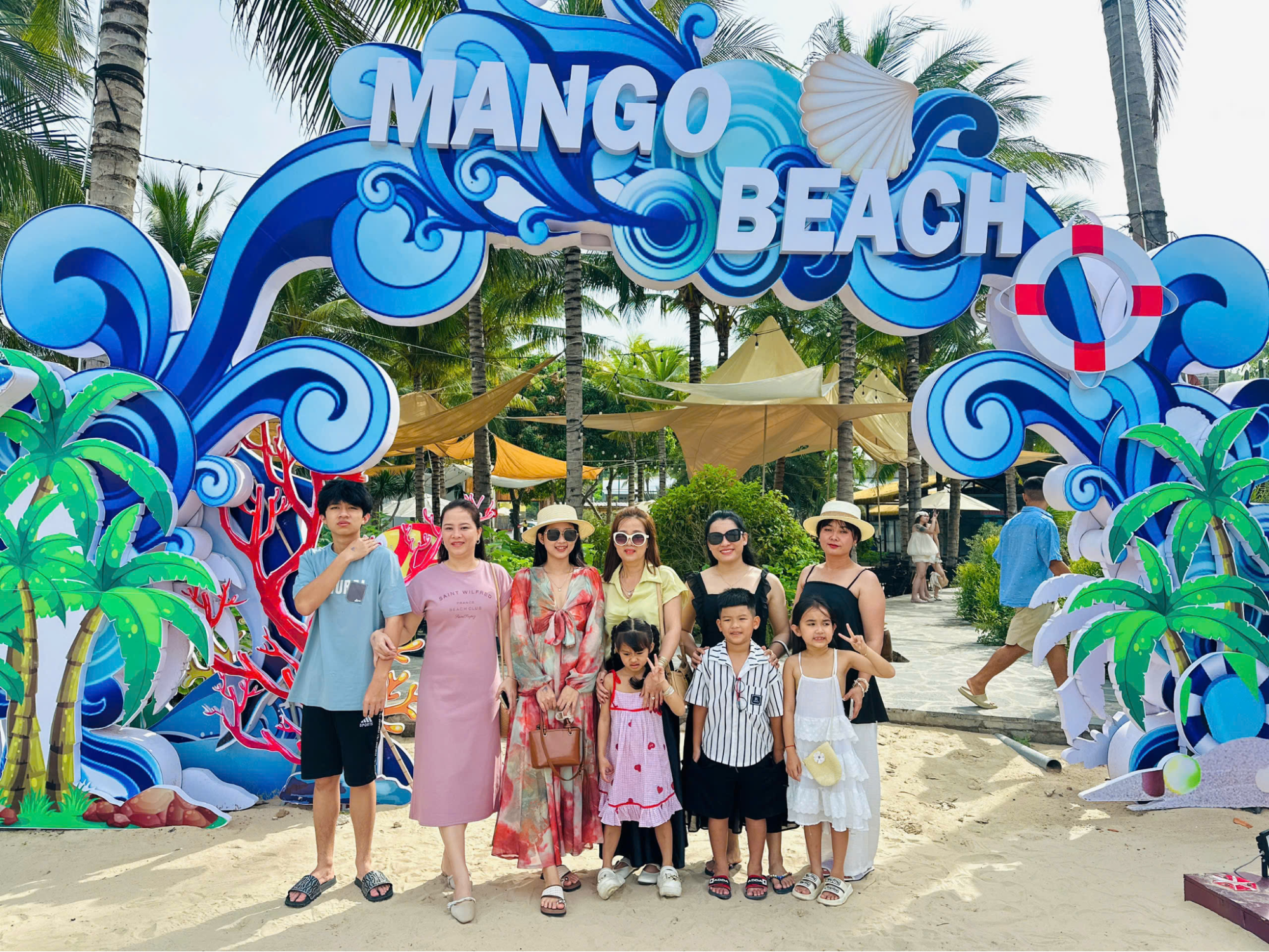 Đoàn khách gia đình của Phong Cách Việt Travel
