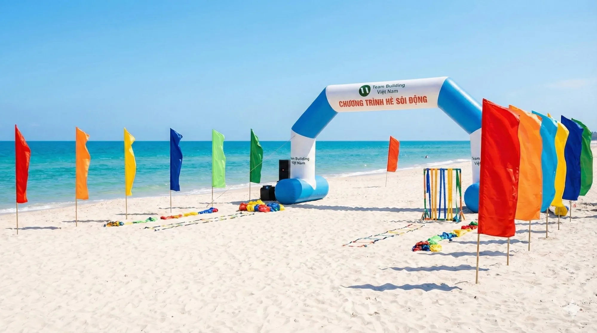 Team Building tập trung xây dựng những hoạt động mang tính trải nghiệm