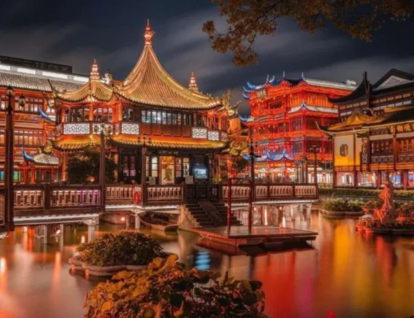 Tham quan phố đi bộ Miếu Thành Hoàng