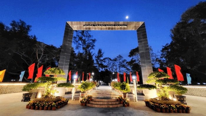 Nghĩa trang Hàng Dương là nơi an nghỉ của hàng nghìn chiến sĩ