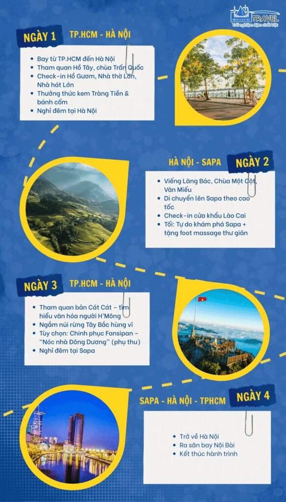 Lịch trình chuyến đi cần minh bạch