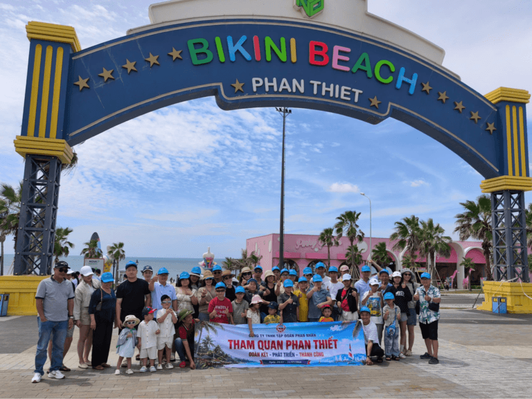 Tour Khách Đoàn Công ty TNHH Tập đoàn Phan Nhân – Mũi Né Phan Thiết 3N2D