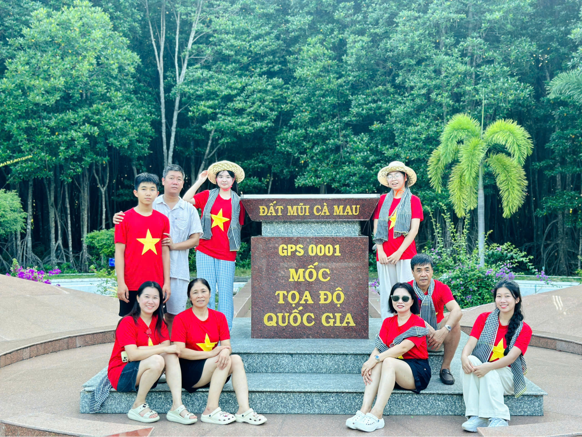 Mốc tọa độ Quốc gia GPS 001