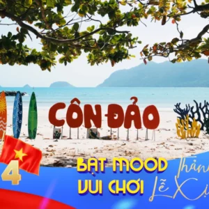 TOUR CÔN ĐẢO 2N2Đ LỄ 30/4