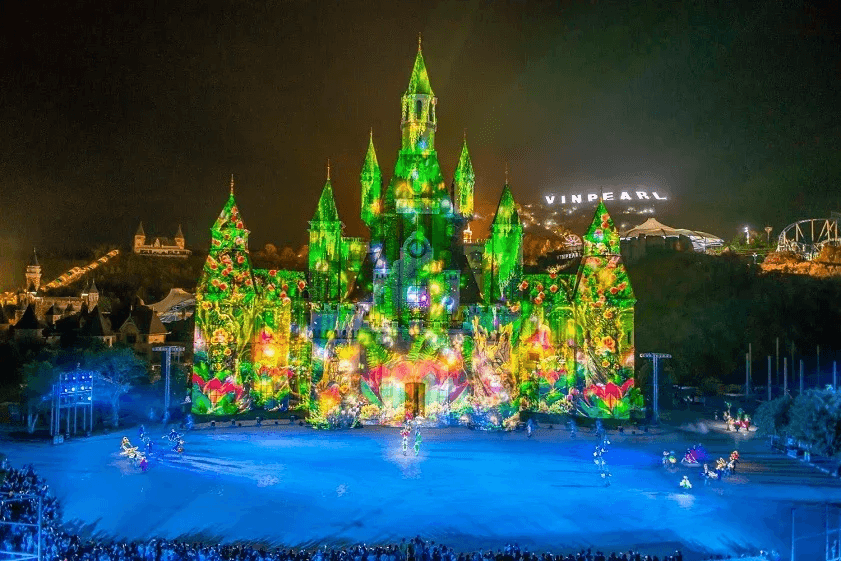Biểu diễn nhạc nước Vinpearl Nha Trang